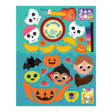 CDP My Very First Sticker by Number Halloween