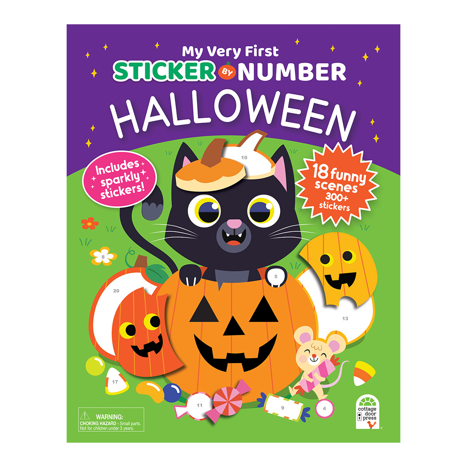 CDP My Very First Sticker by Number Halloween