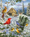 SPRGBK Frosty Morning Song 1000 Piece Puzzle