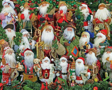 SPRGBK Santa Collection 1000 Piece Puzzle