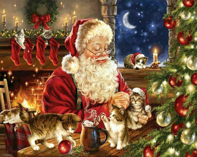 SPRGBK Christmas Kittens 1000 Piece Puzzle