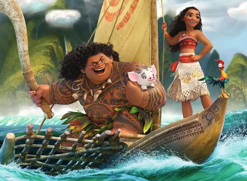 Disney Moana and Maui 100 Piece Puzzle