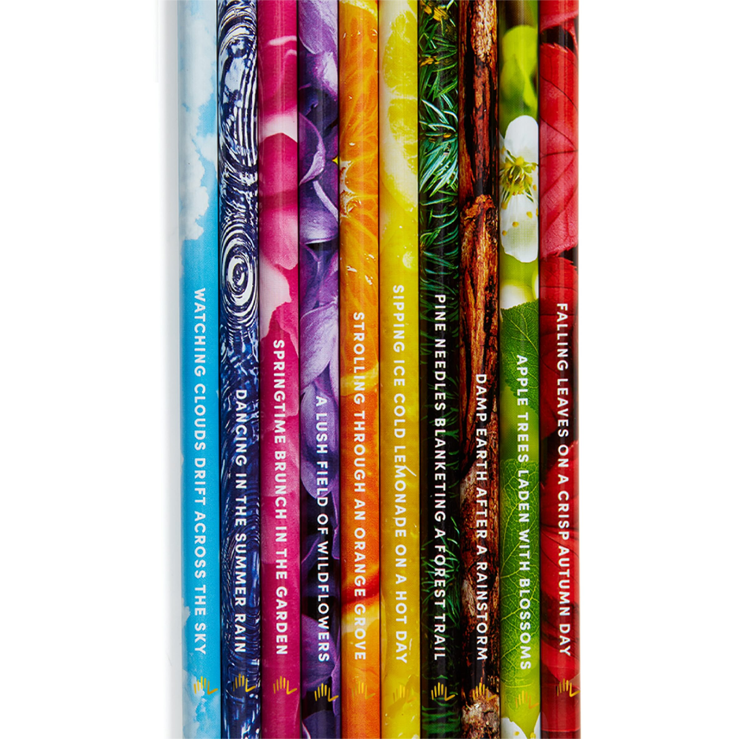 LFELNE Rub and Sniff Scented Colored Pencils - 10-Pack