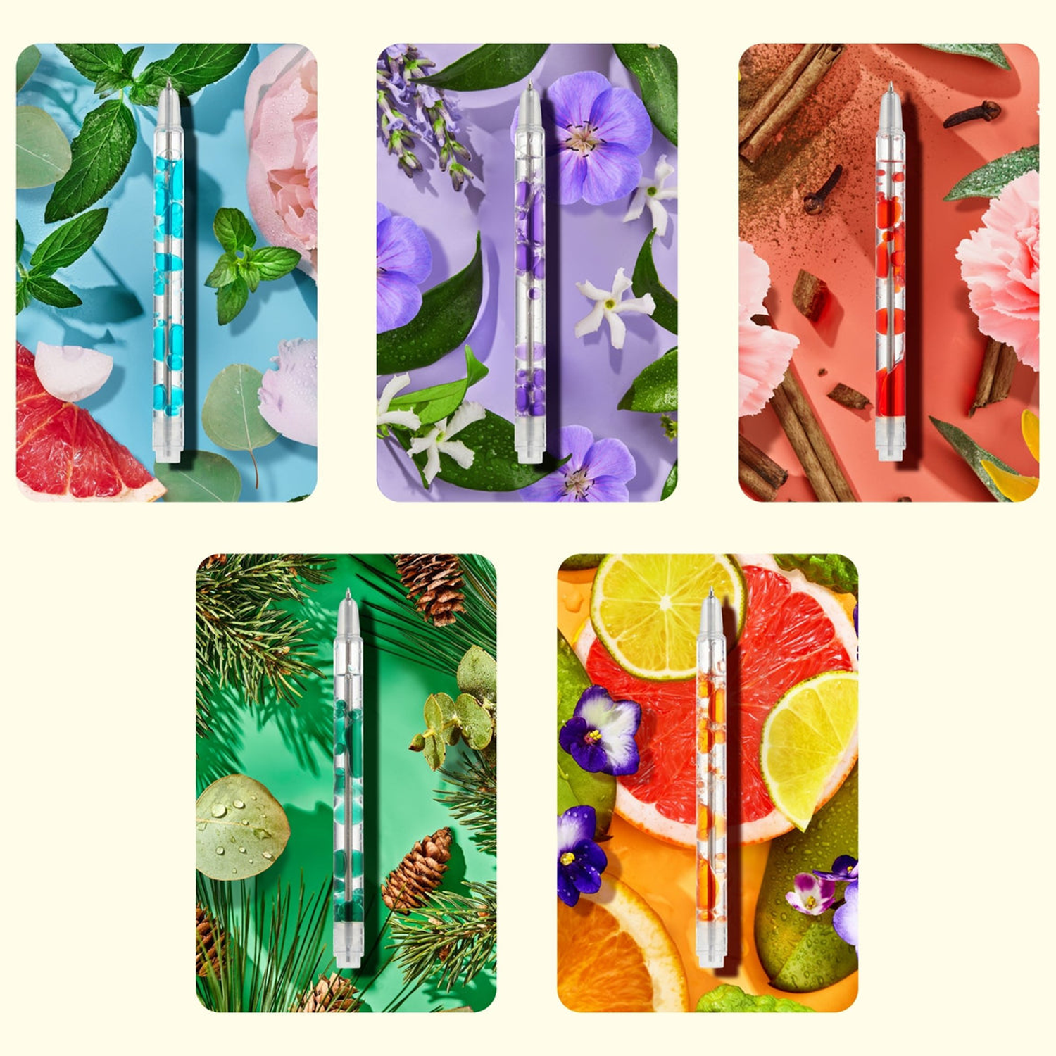 LFELNE Scented Lava Pen 5 Pack - Classic