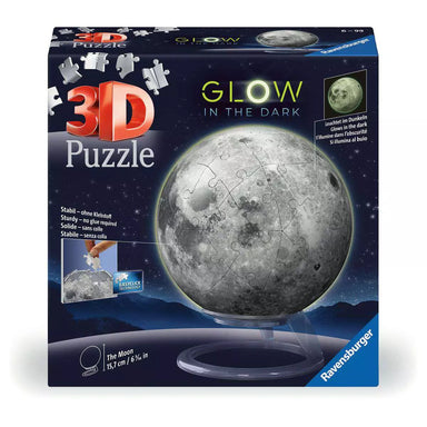 RAV Glow-in-the-Dark Moon 72 Piece 3D Puzzle