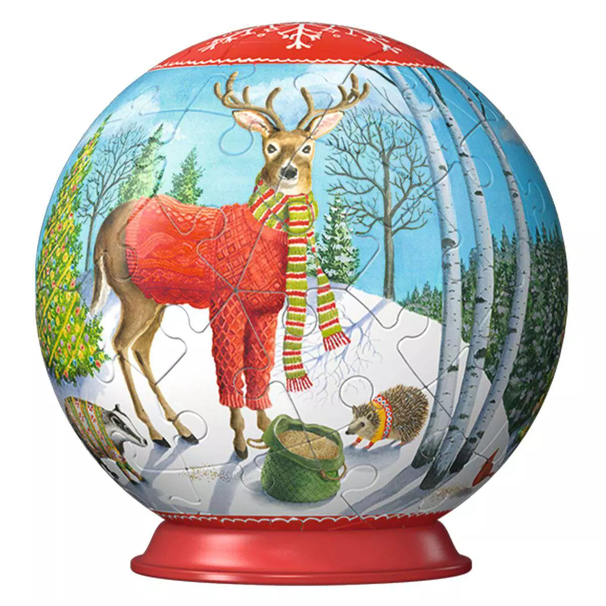 RAV Animal Cheer 54 Piece 3D Puzzle Ball