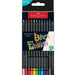 Faber-Castell Black Edition Colored Pencils set of 12