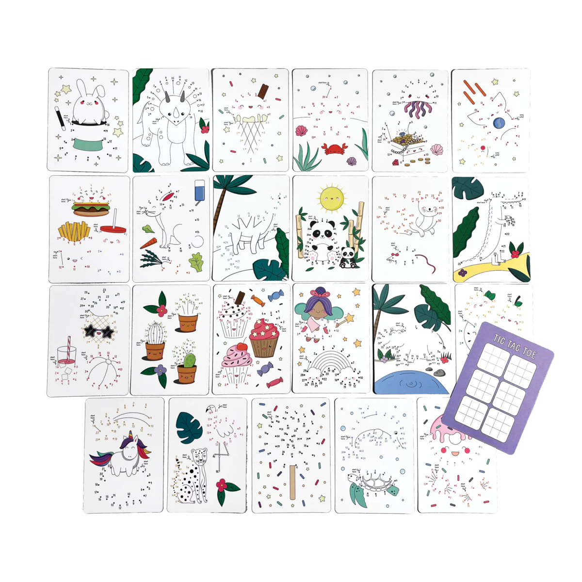 OOLY Connect The Dots Activity Cards