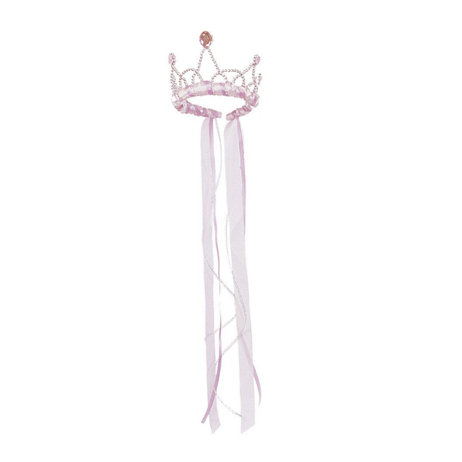 Ribbon Tiara - Light Pink