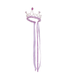 Ribbon Tiara - Lilac