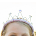 Ribbon Tiara - Lilac