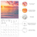 Sunsets 2026 Wall Calendar
