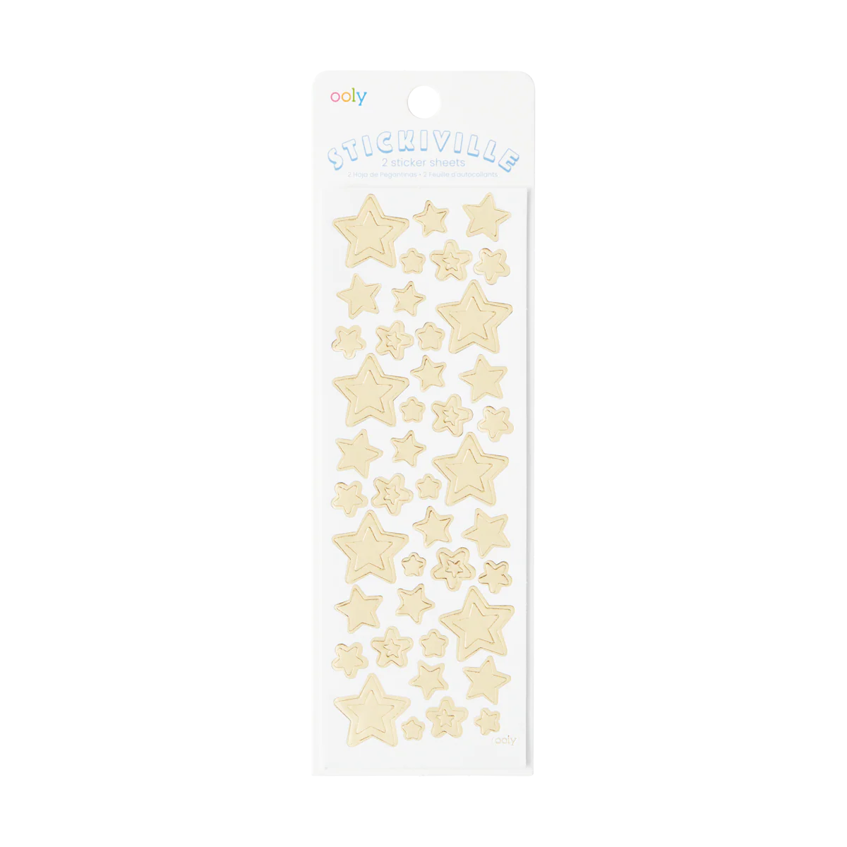 OOLY STKR SKNY GOLD STARS