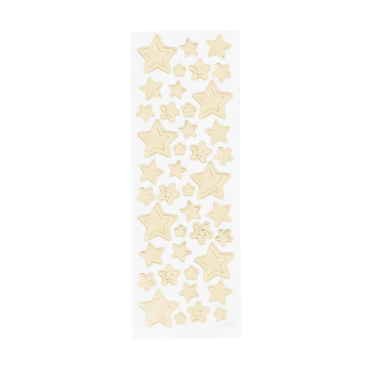 OOLY STKR SKNY GOLD STARS