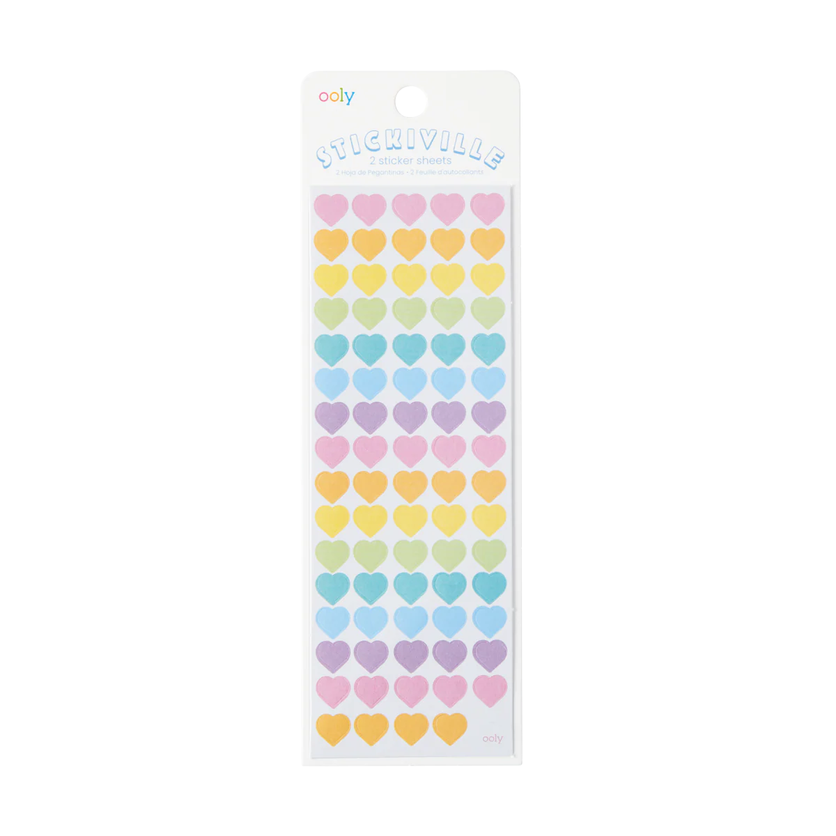 OOLY STKR SKNY MINI HEARTS