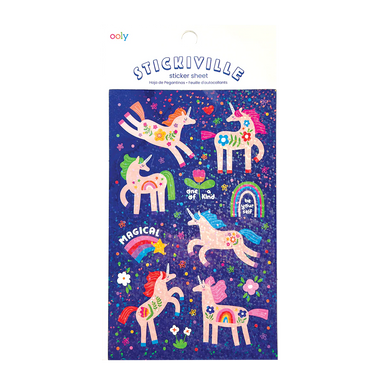 OOLY STKR MAGICAL UNICORNS