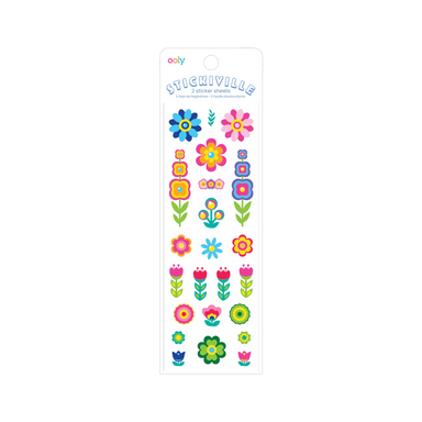 OOLY STKR SKNY FUN FLOWERS