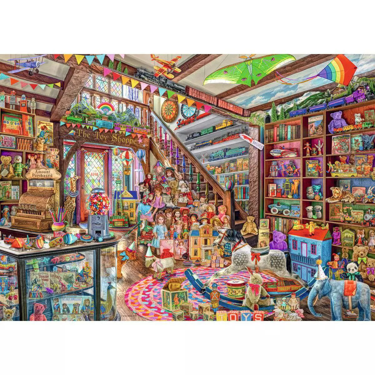 The Fantasy Toy Shop 1000 Piece Puzzle
