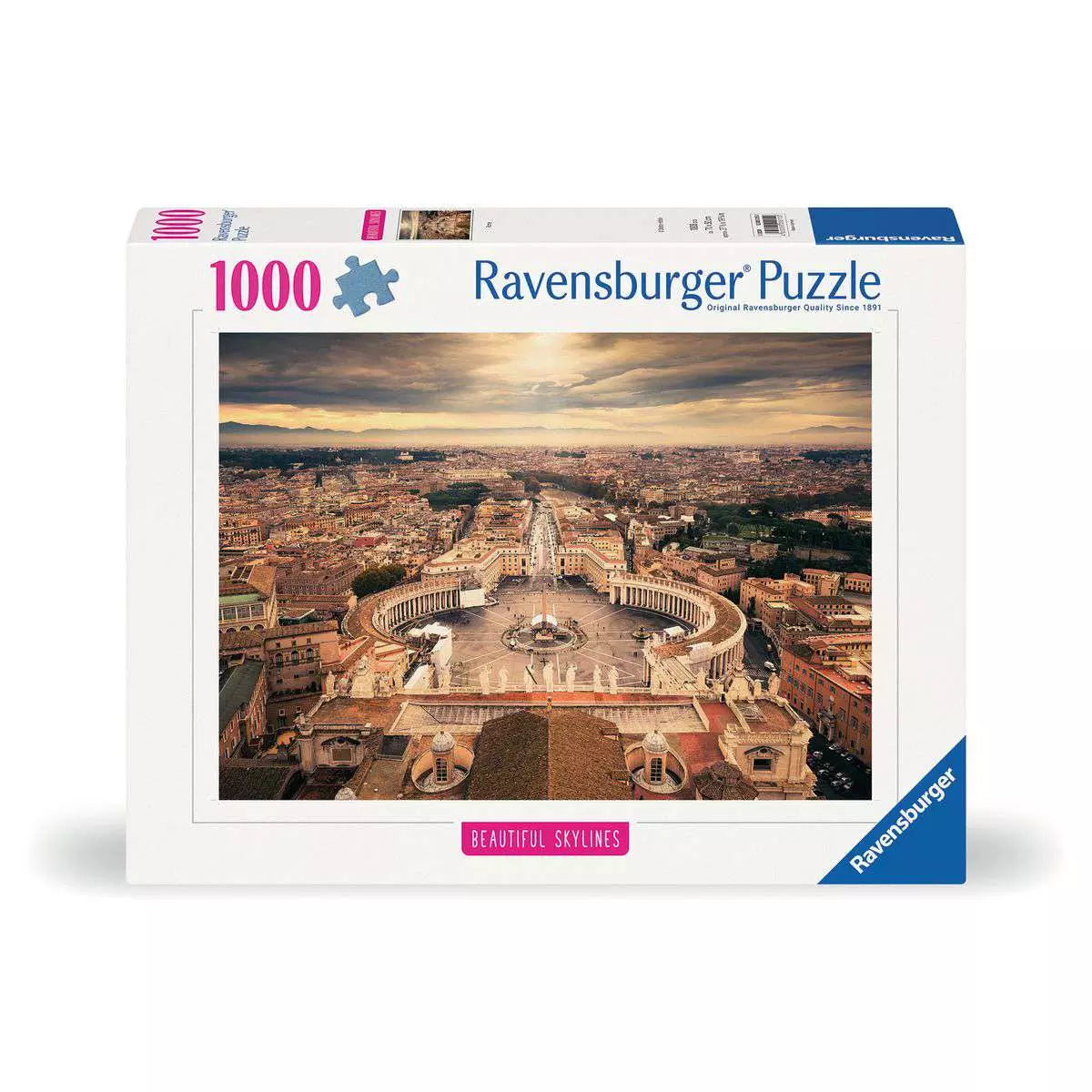 Beautiful Skylines: Rome 1000 Piece Puzzle
