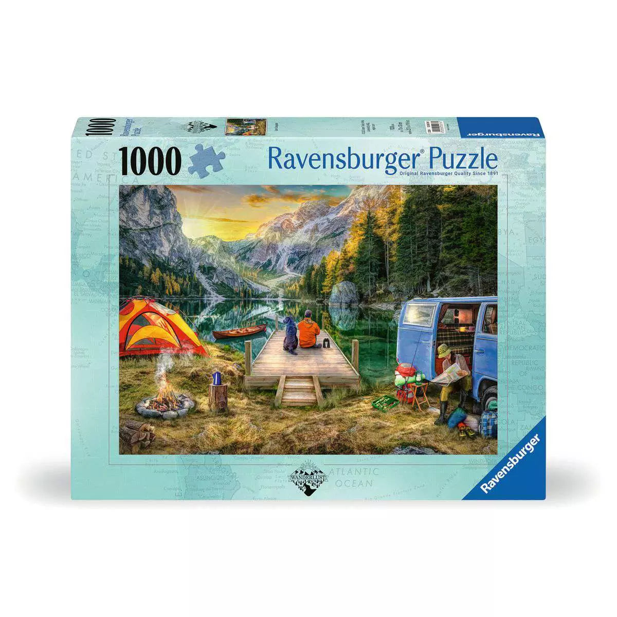 Calm Campsite 1000 Piece Puzzle