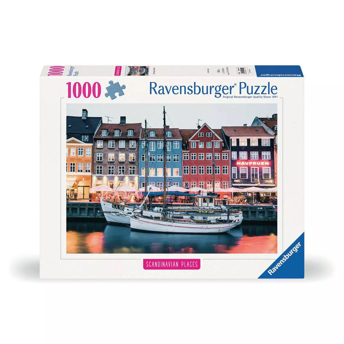 Scandinavian Places: Copenhagen, Denmark 1000 Piece Puzzle