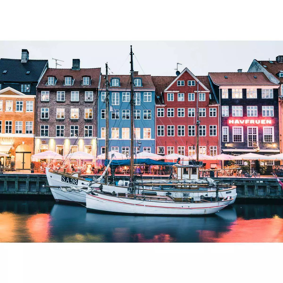 Scandinavian Places: Copenhagen, Denmark 1000 Piece Puzzle