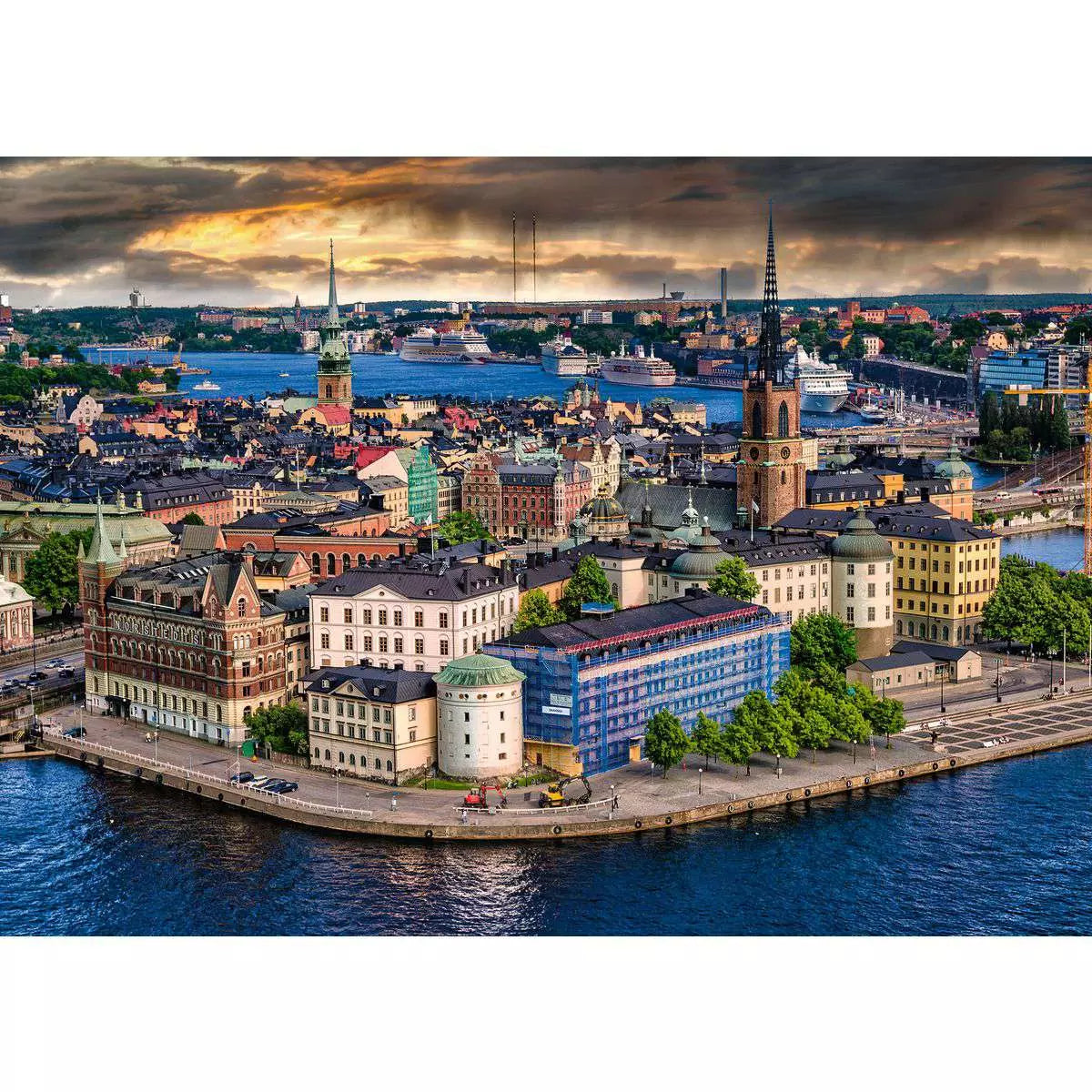 Scandinavian Places: Stockholm, Sweden 1000 Piece Puzzle