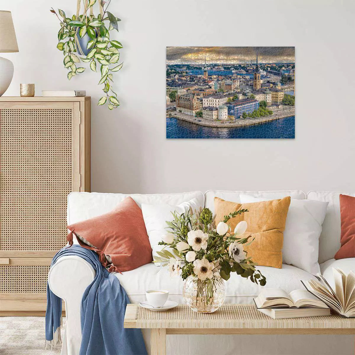 Scandinavian Places: Stockholm, Sweden 1000 Piece Puzzle