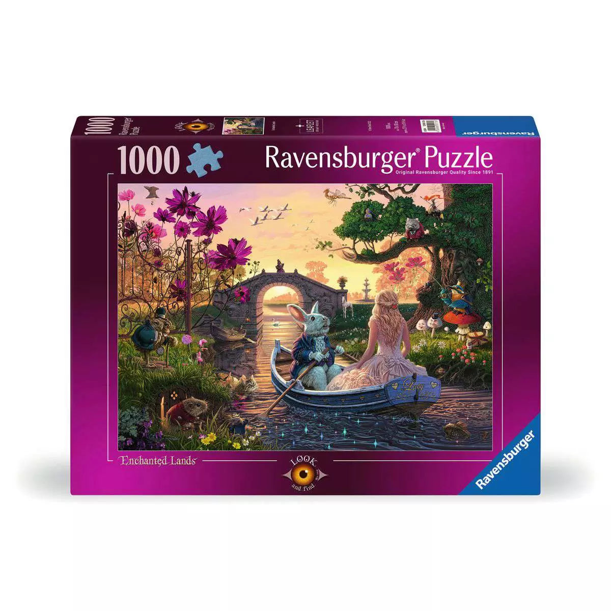Enchanted Lands 1000 Piece Look and Find Puzzle