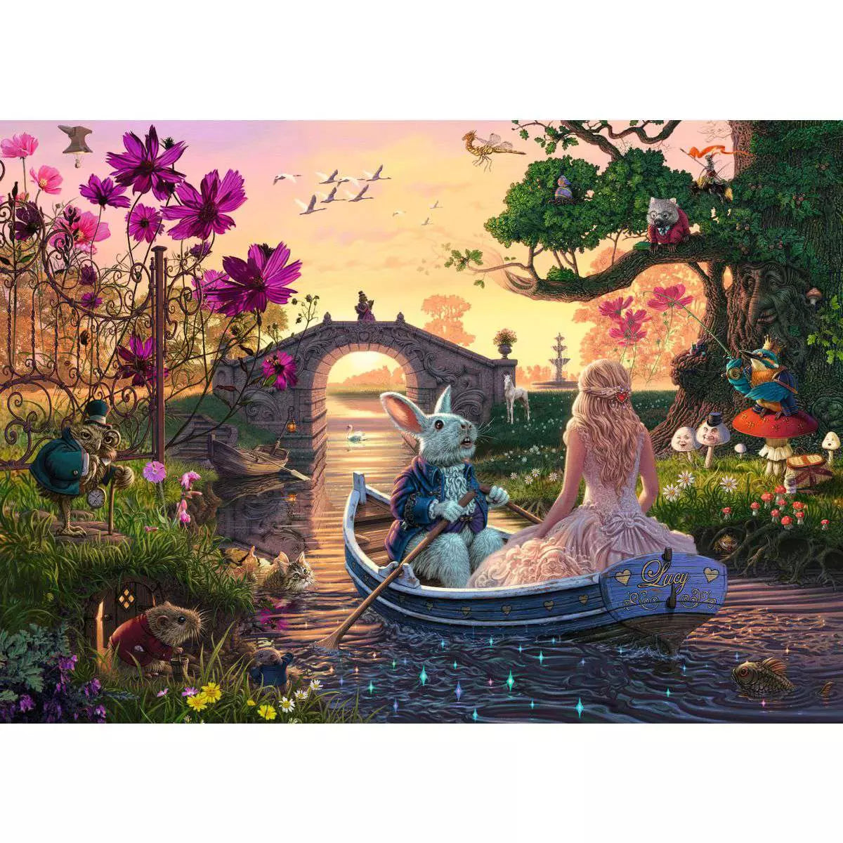 Enchanted Lands 1000 Piece Look and Find Puzzle