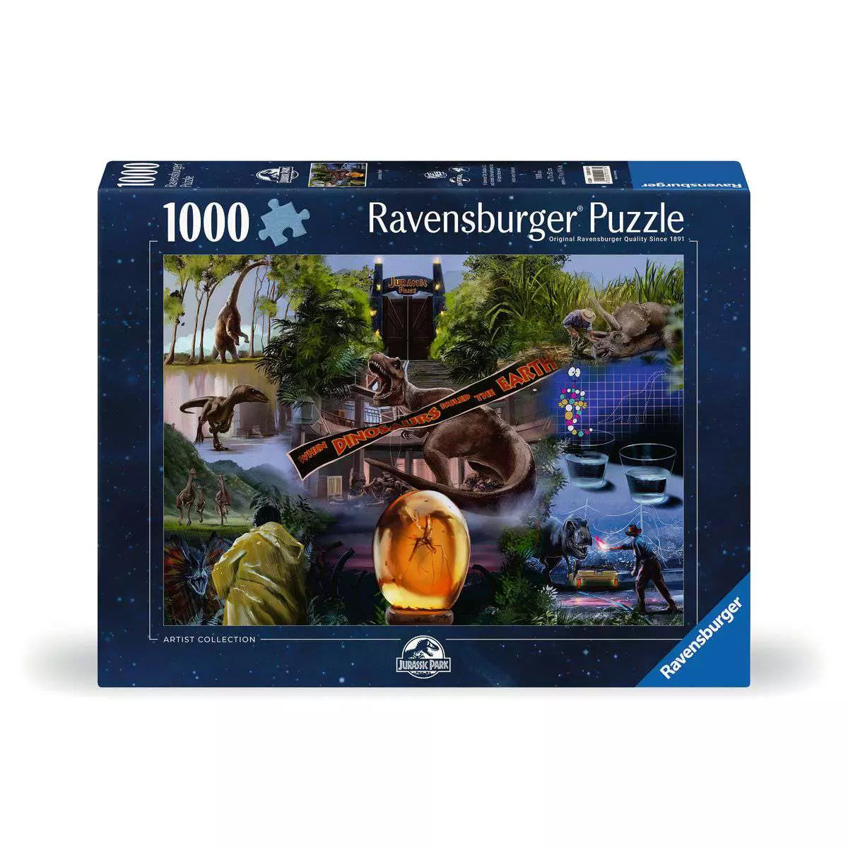 Jurassic Park 1000 Piece Puzzle