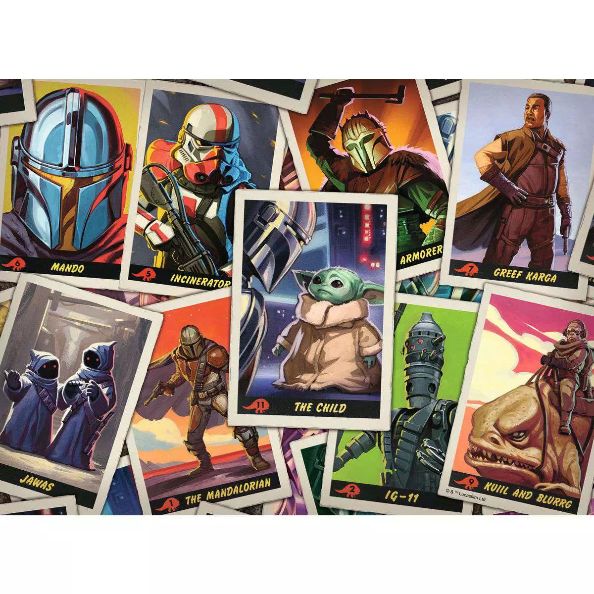 Star Wars The Mandalorian: In Search of The Child 500 Piece Puzzle