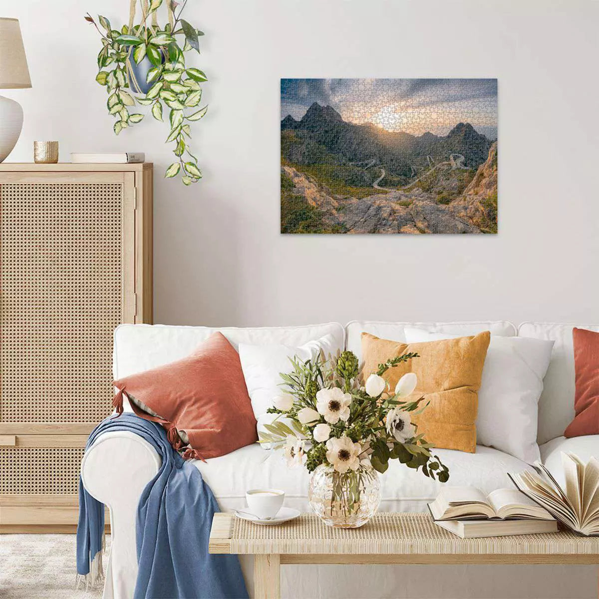 Beautiful Mountains: Serra de Tramuntana, Mallorca 1000 Piece Puzzle