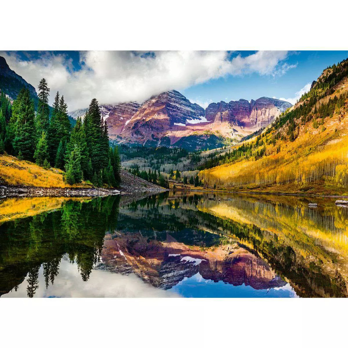 Beautiful Mountains: Aspen, Colorado 1000 Piece Puzzle