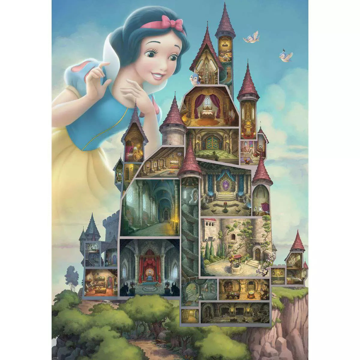 Disney Castle Collection: Snow White 1000 Piece Puzzle