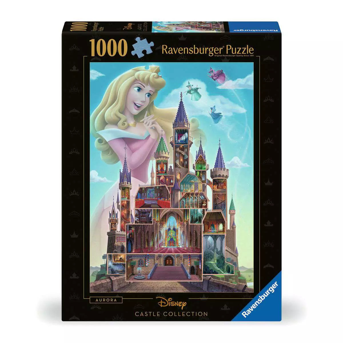 Disney Castle Collection: Aurora 1000 Piece Puzzle