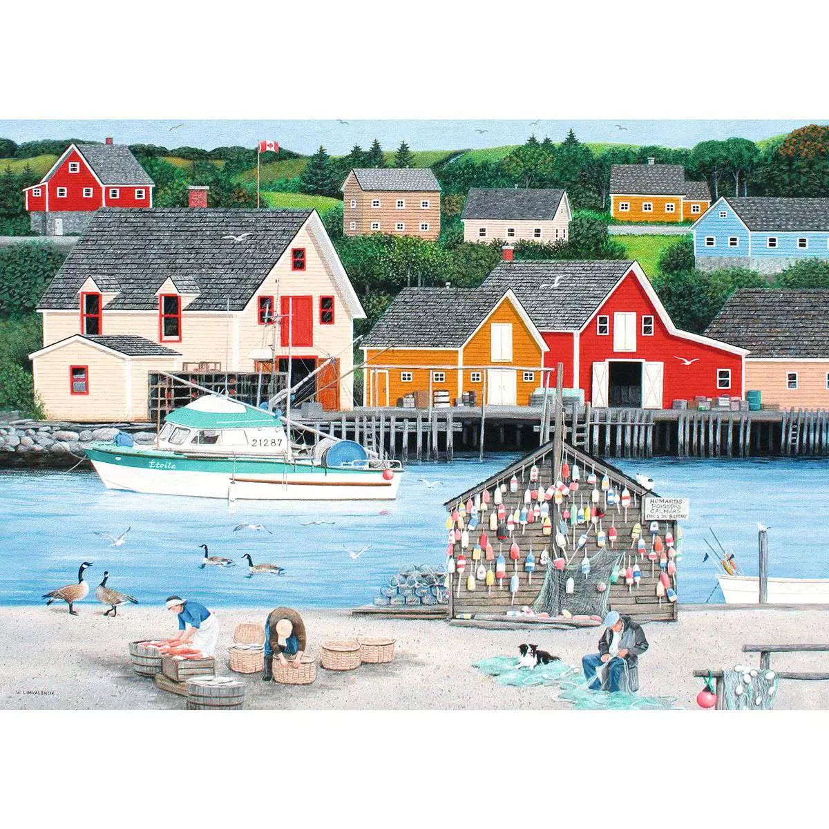 Fisherman's Cove Canadian Collection 1000 Piece Puzzle
