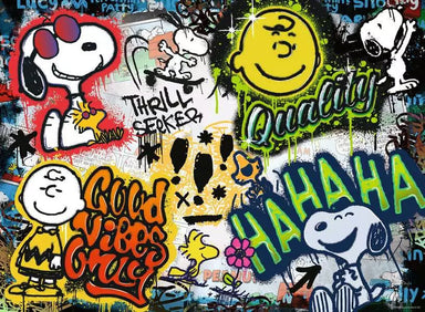 Peanuts Graffiti 500 Piece Puzzle