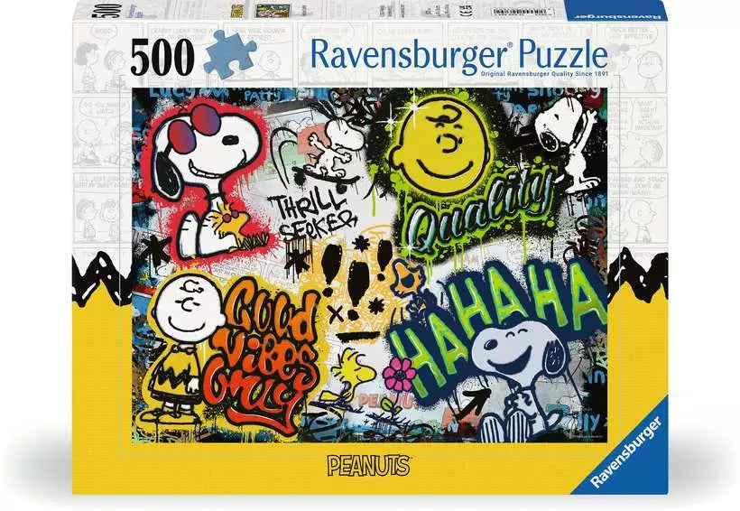 Peanuts Graffiti 500 Piece Puzzle