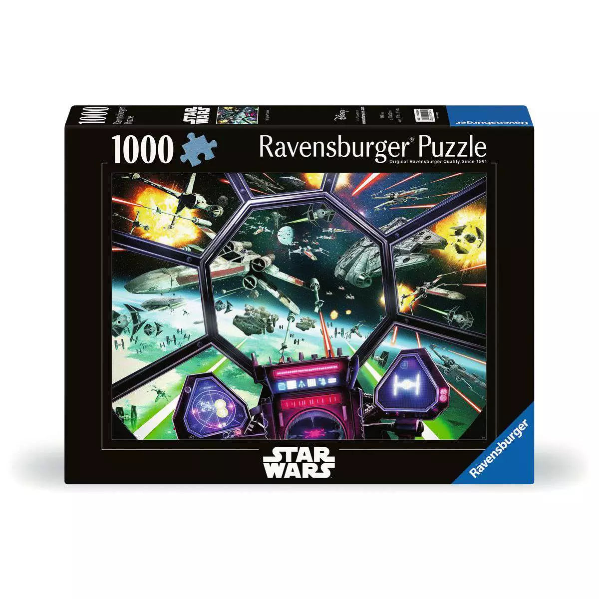Star Wars TIE Fighter Cockpit 1000 Piece Puzzle
