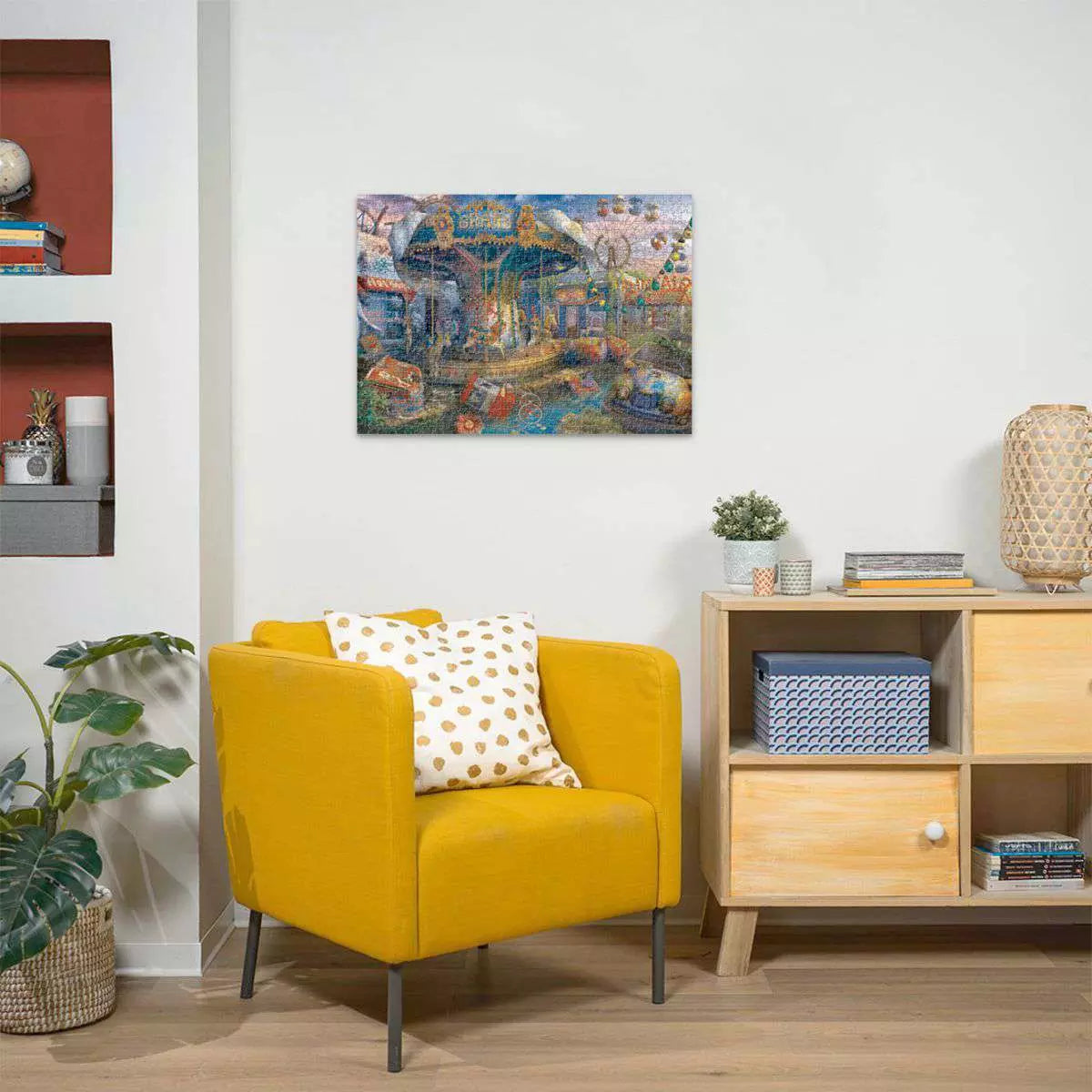 Abandoned Series: Gloomy Carnival 1000 Piece Puzzle