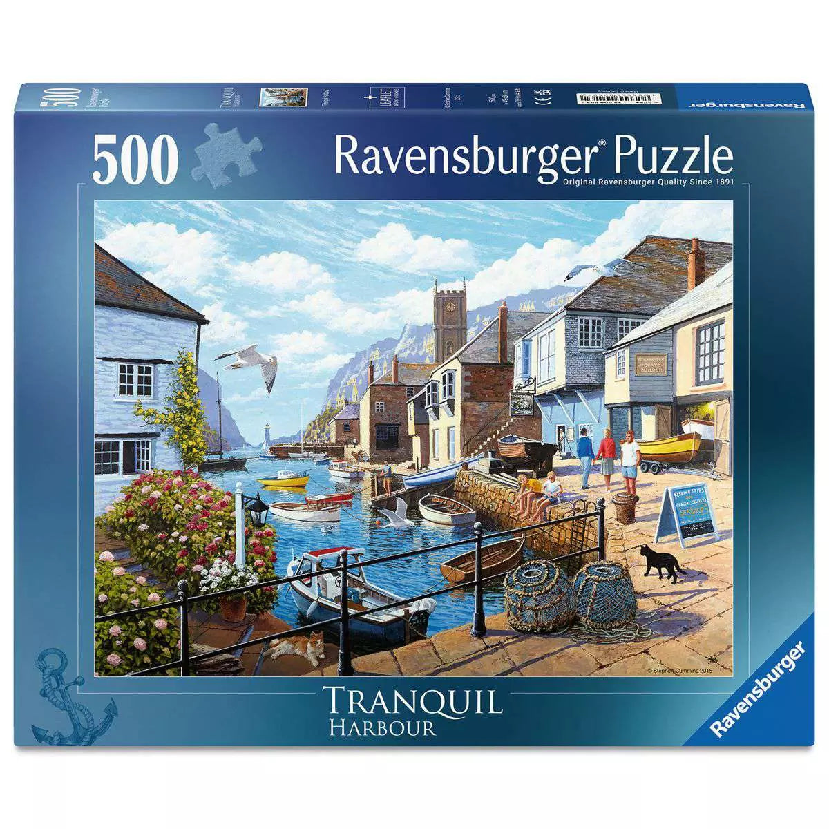 Tranquil Harbor 500 Piece Puzzle