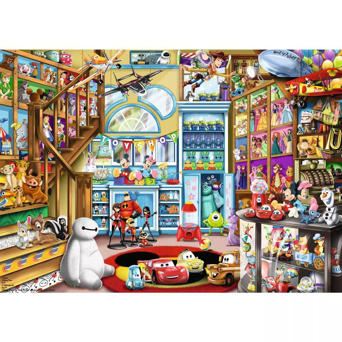 Disney Pixar Toy Store 1000 Piece Puzzle