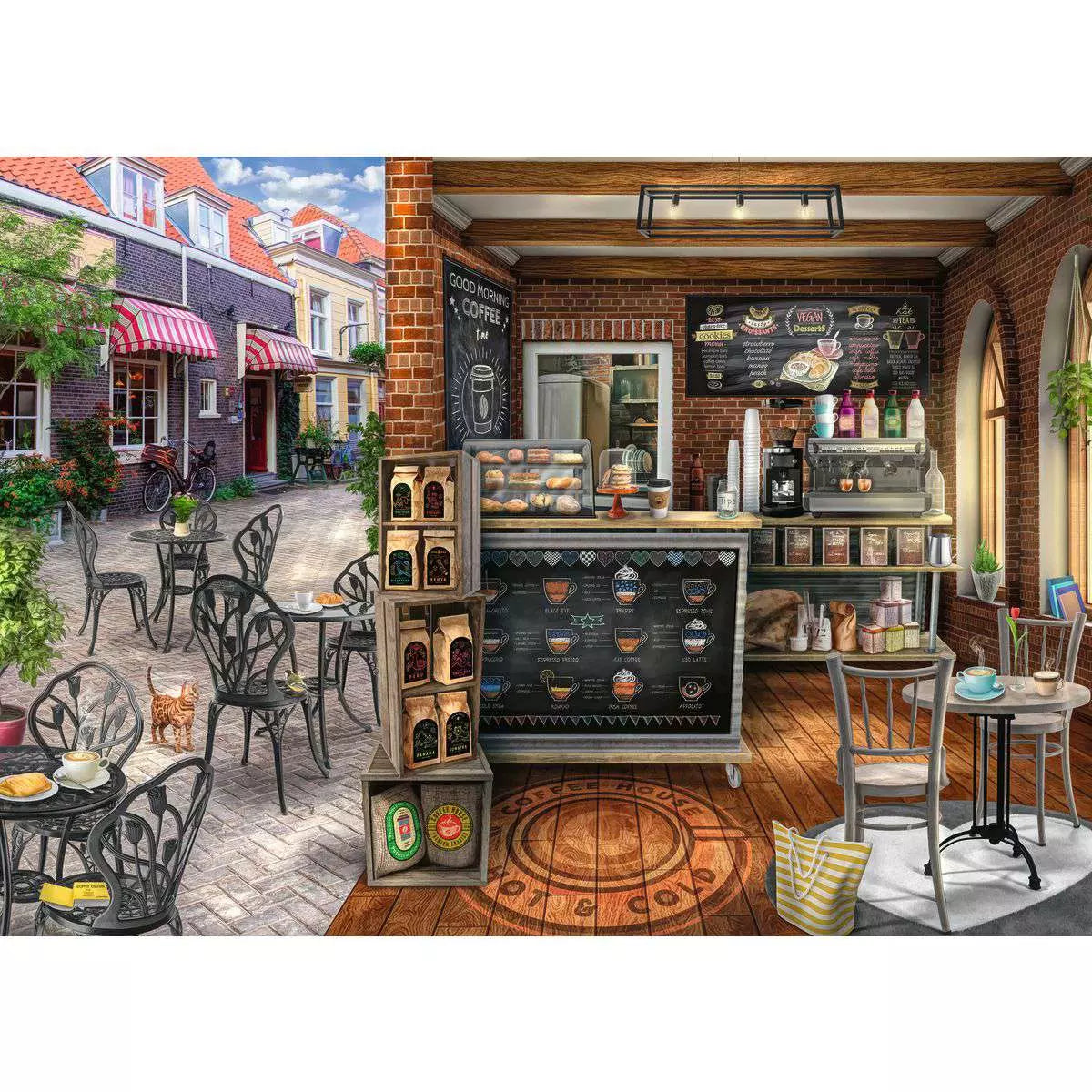 Quaint Cafe 1000 Piece Puzzle