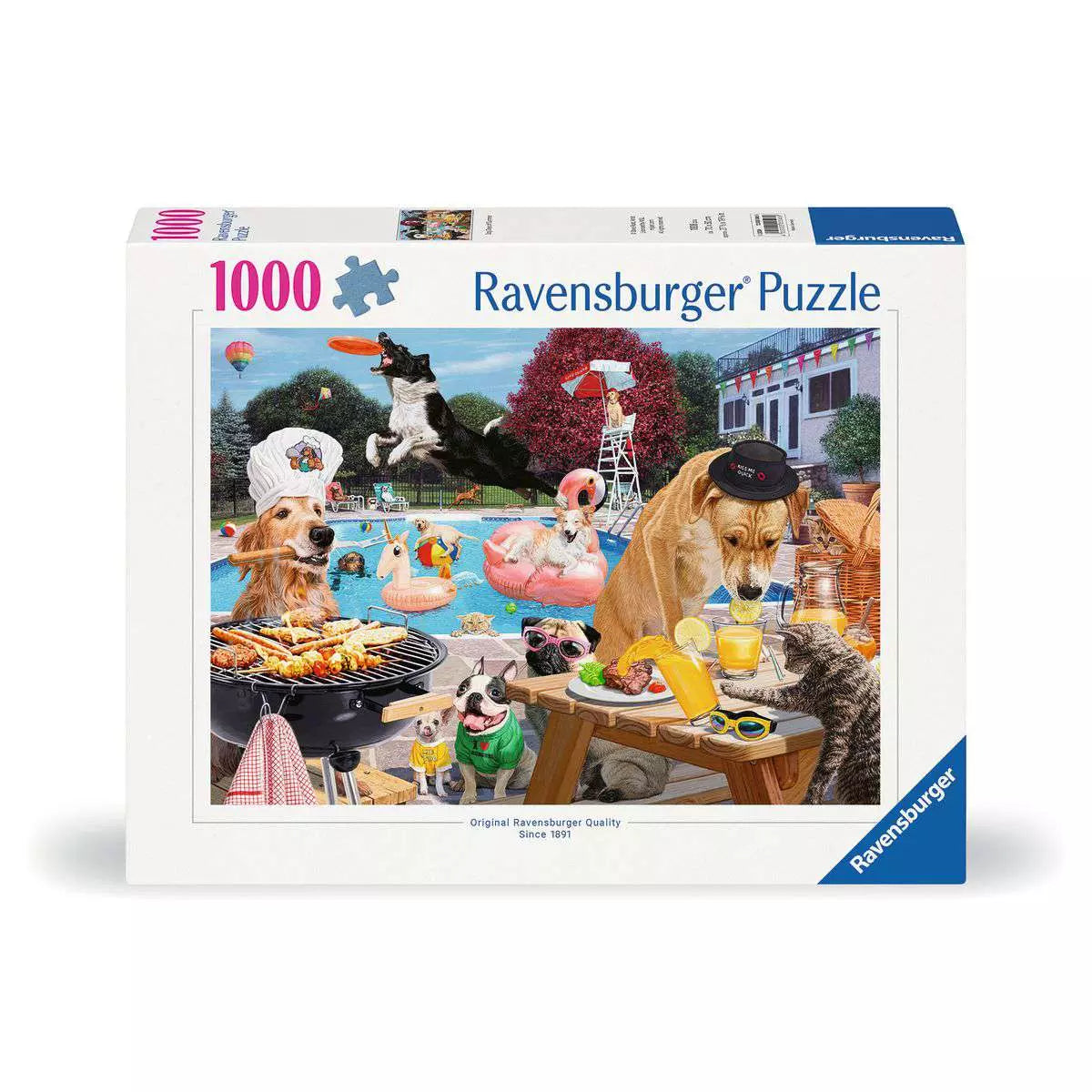 Dog Days of Summer 1000 Piece Puzzle