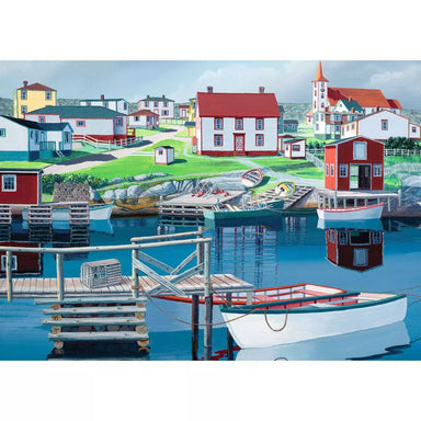 Canadian Collection: Greenspond Harbor 1000 Piece Puzzle