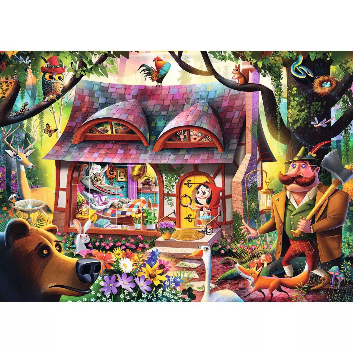 Come In, Red Riding Hood! 1000 Piece Puzzle