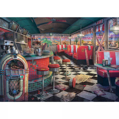 Decaying Diner 1000 Piece Puzzle