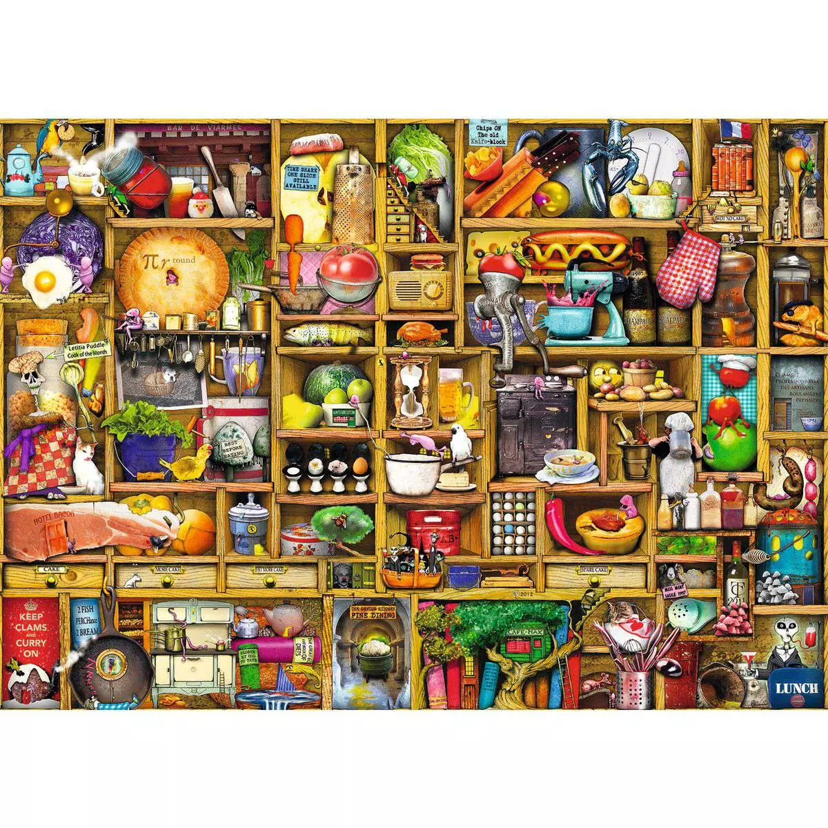Kitchen Cupboard 1000 Piece Puzzle