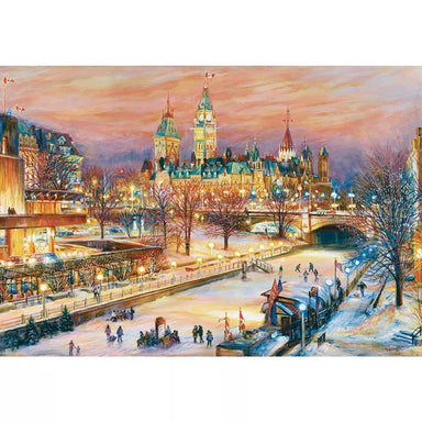 Ottawa Winterlude Festival 1000 Piece Canadian Collection Puzzle
